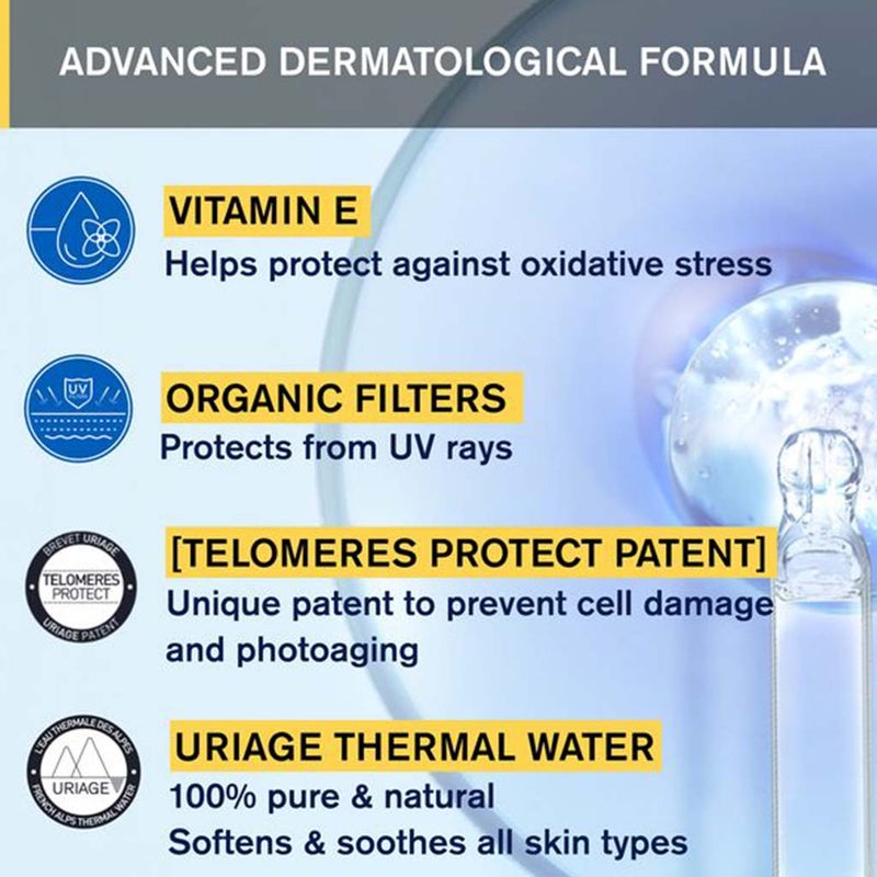 Uriage Bariesun SPF50+ Very High Protection Moisturizing Cream For All Skin Types 50ml