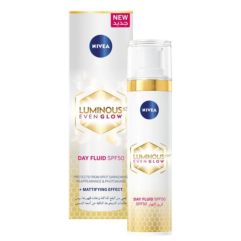 Nivea Luminous630 Even Glow SPF50 Day Fluid 40 mL
