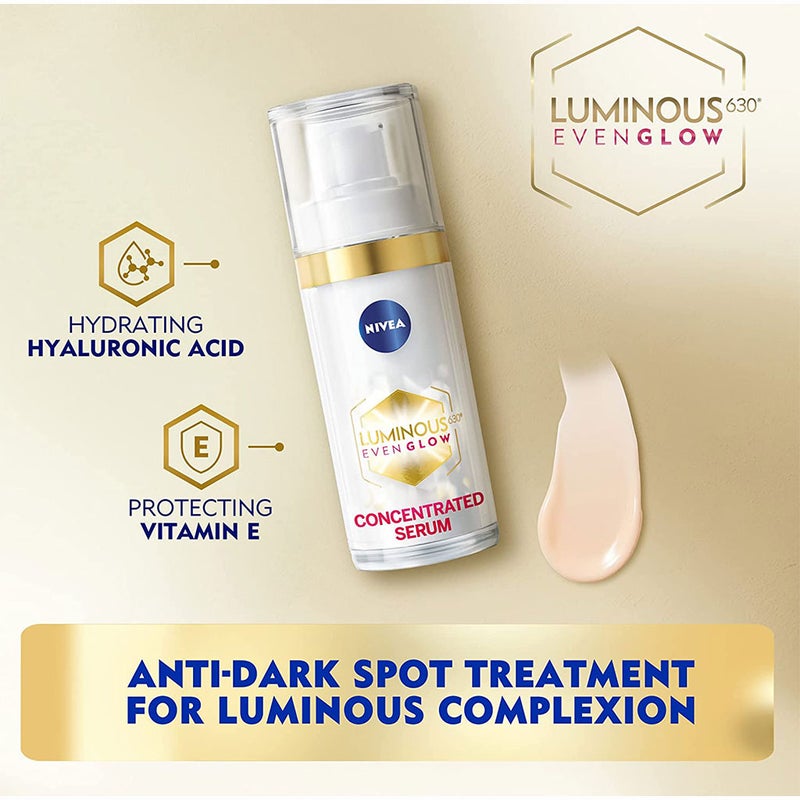 Nivea Luminous630 Even Glow Concentrated Serum 30 mL
