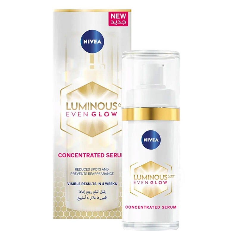 Nivea Luminous630 Even Glow Concentrated Serum 30 mL