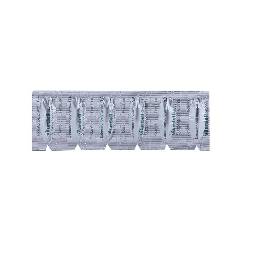 Vilardell Glycerin 0.92g Infant Suppository, Pack of 12's