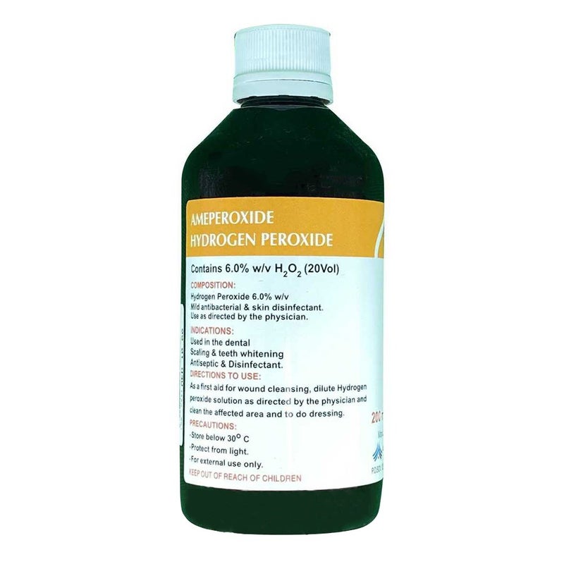 Ameya FZC Ameperoxide Hydrogen Peroxide Solution 200ml