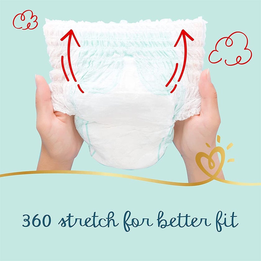 Pampers Premium Care Baby Diaper Pants, Size 3, 6-11Kg, Pack of 56's