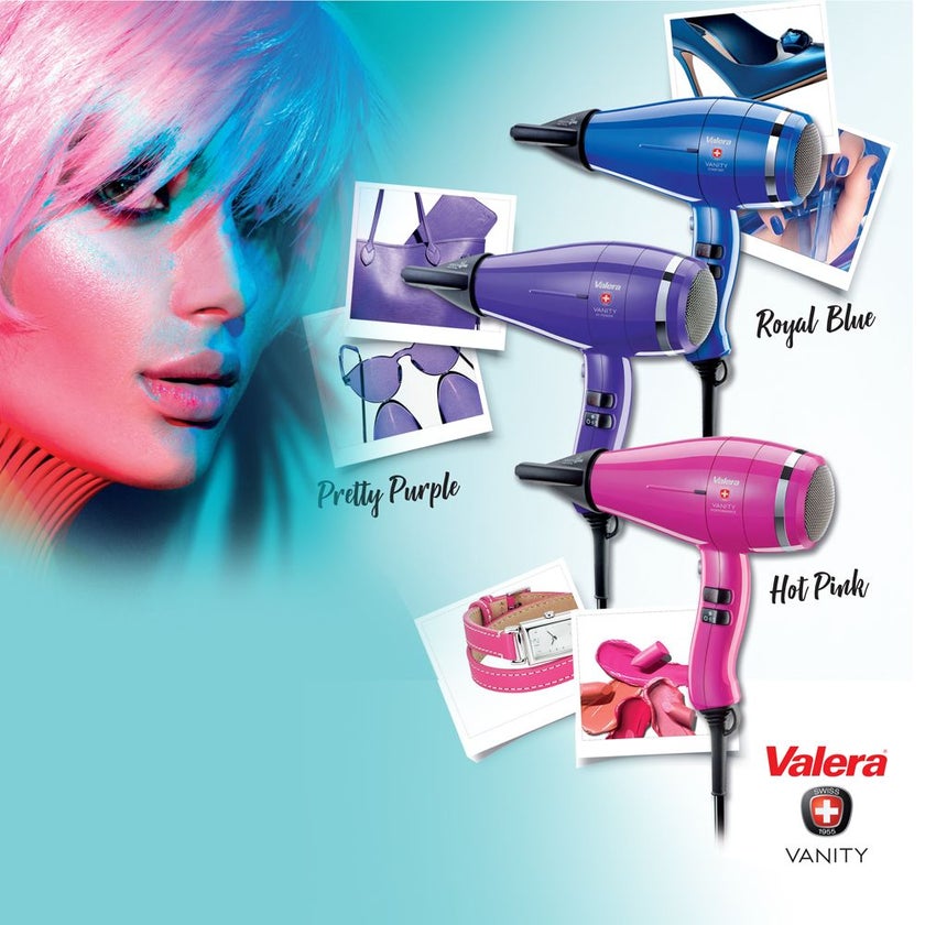 Valera Vanity Performance Pretty Purple 2400W Hair Dryer 586.12
