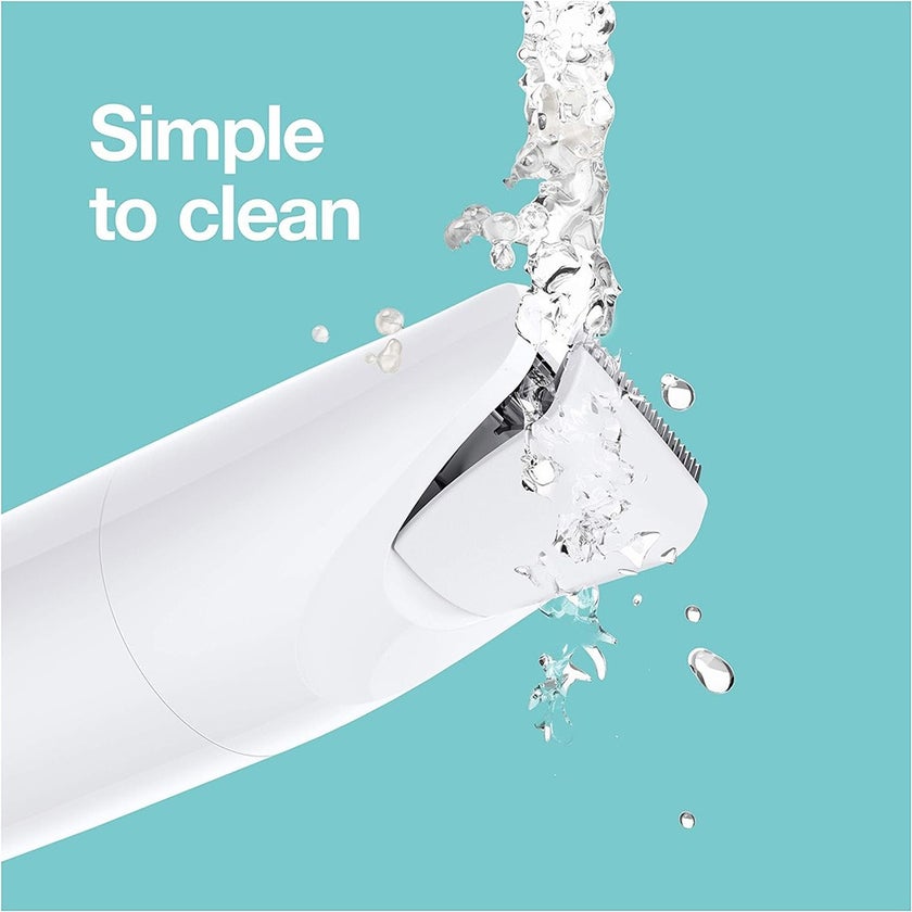 Braun Hello Body Goodbye Hair Mini Trimmer White BS1000