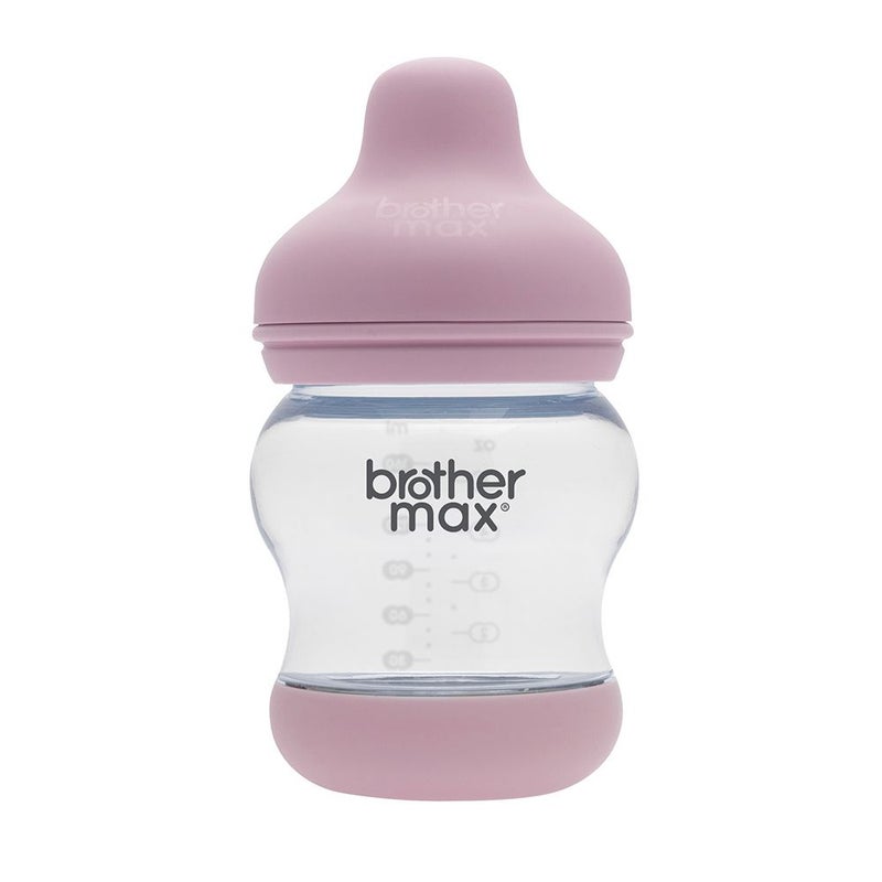 Brother Max PP Anti-Colic Feeding Bottle 0-3 Months Pink 160 mL 1's BM107P