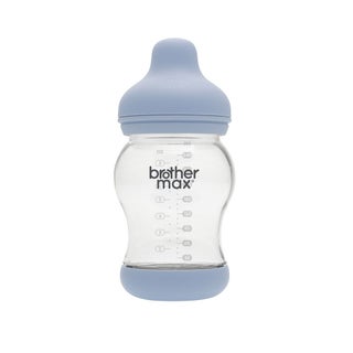 Brother Max PP Anti-Colic Feeding Bottle 3-6 Months Blue 240 mL 1's BM108B
