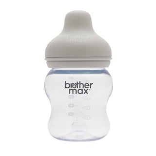 Brother Max PP Extra Wide Neck Bottle 0-3 Months Grey 160 mL 1's BM109G