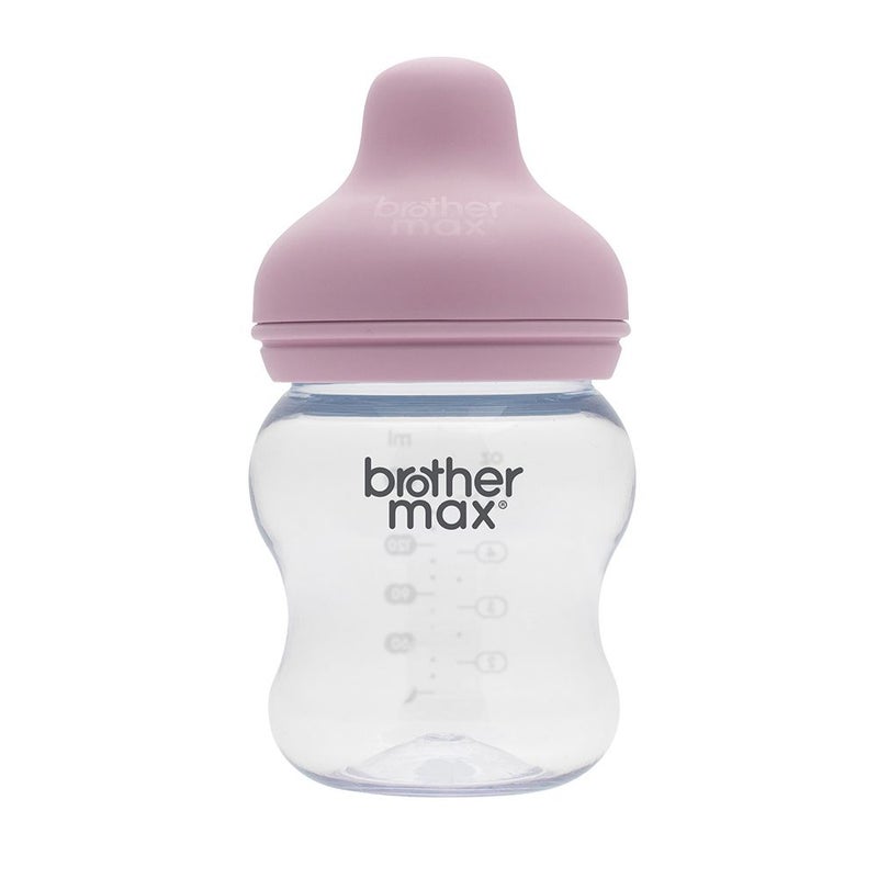 Brother Max PP Extra Wide Neck Bottle 0-3 Months Pink 160 mL 1's BM109P