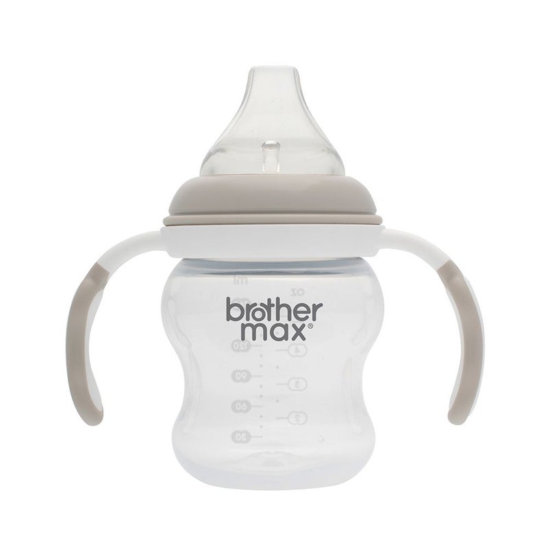 Brother Max PP Spout Cup With Handles 4+ Months 160 mL Grey 1's BM201G