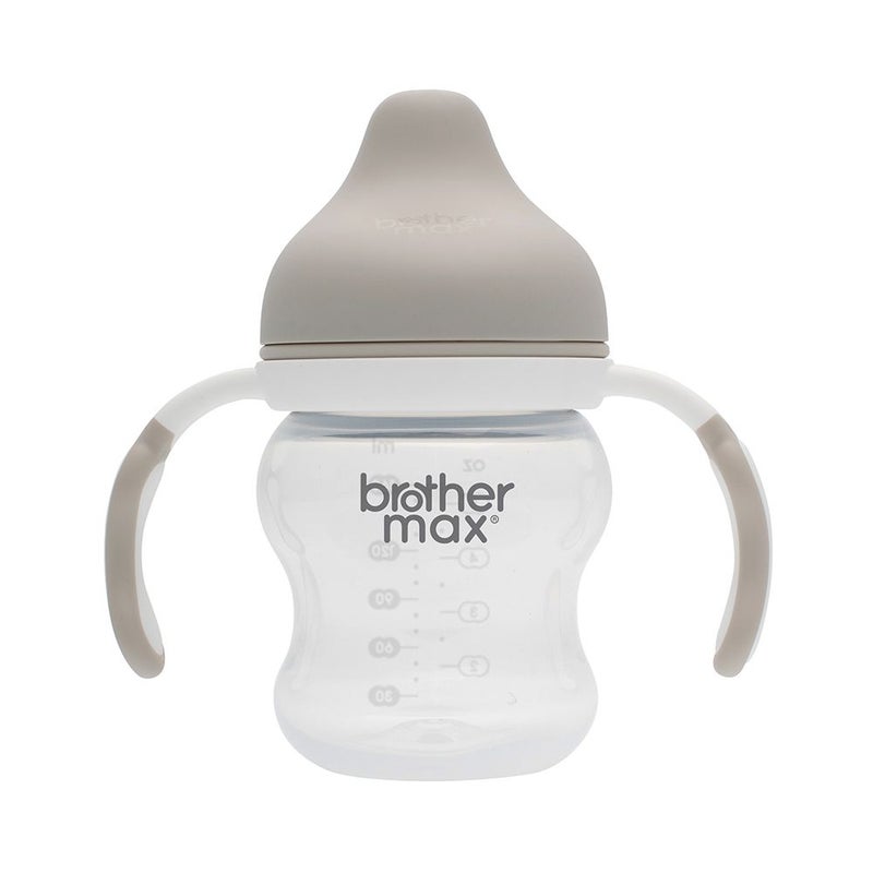 Brother Max PP Spout Cup With Handles 4+ Months 160 mL Grey 1's BM201G