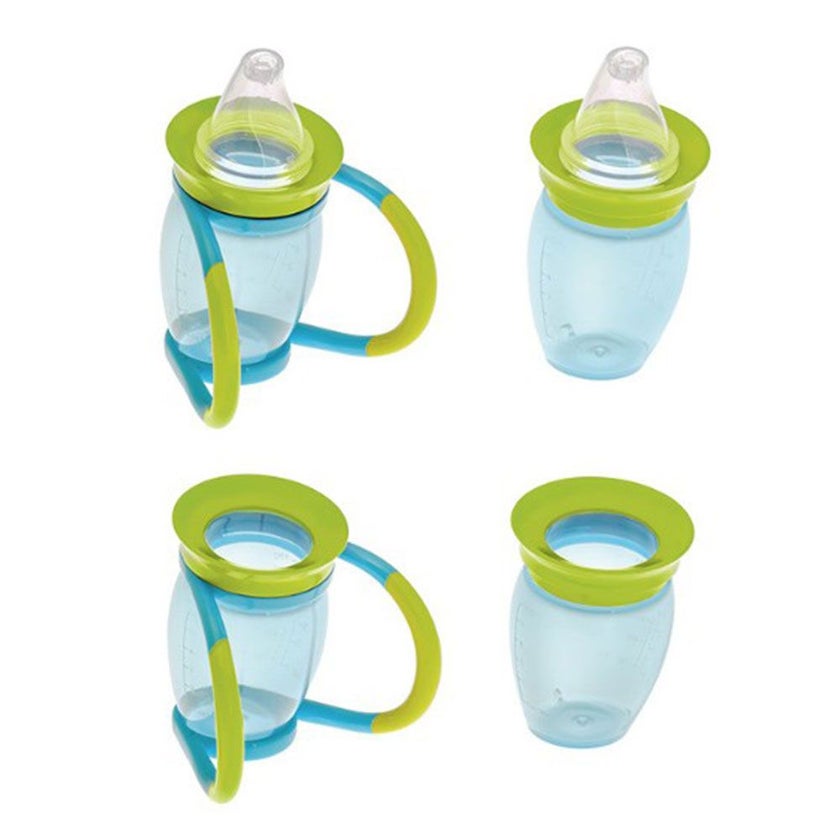 Brother Max 4 In 1 Trainer Cup 4+ Months Blue-Green 170ml - BM203BG