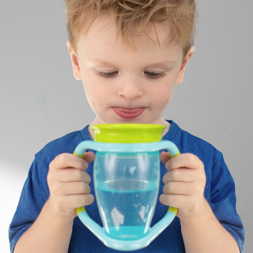 Brother Max 4 In 1 Trainer Cup 4+ Months Blue-Green 170ml - BM203BG