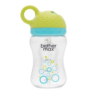 Brother Max Twister Straw Cup 6+ Months Blue-Green 280 mL 1's BM208BG