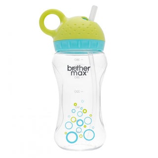 Brother Max Twister Straw Cup 12+ Months Blue-Green 380 mL 1's BM209BG