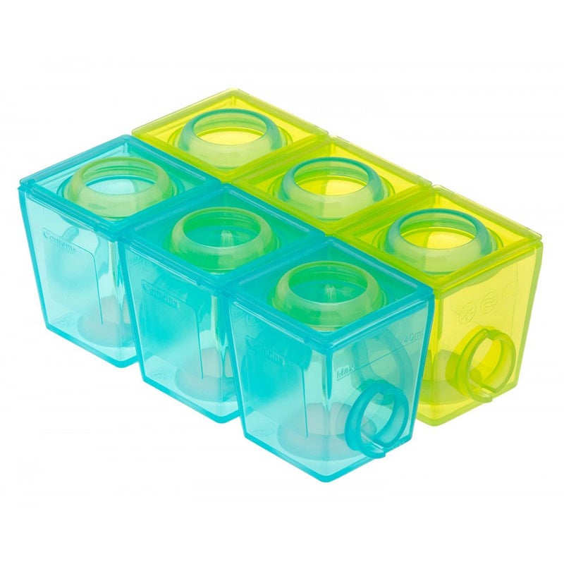 Brother Max Weaning Pots Small 4+ Months Blue-Green BM302BG