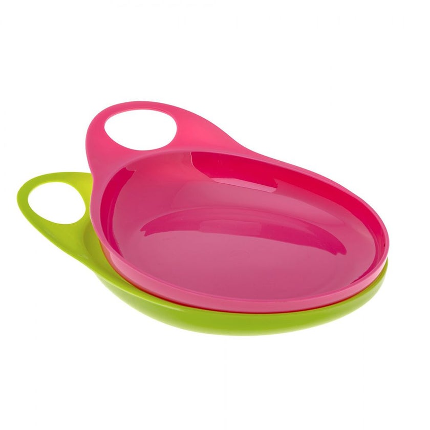 Brother Max 2 Easy Hold Plate 6+ Months Pink & Green BM306PG