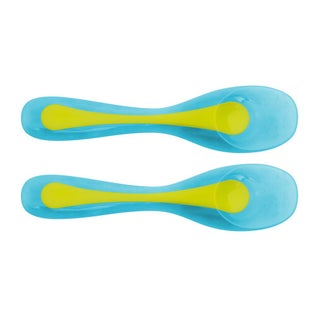 Brother Max Travel Spoons 4+ Months Blue-Green 2's BM309BG
