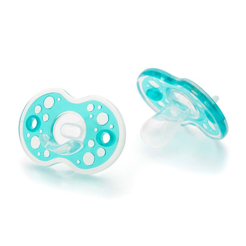 Brother Max Silicone Soother 0-6 Months Blue 1's BM401B