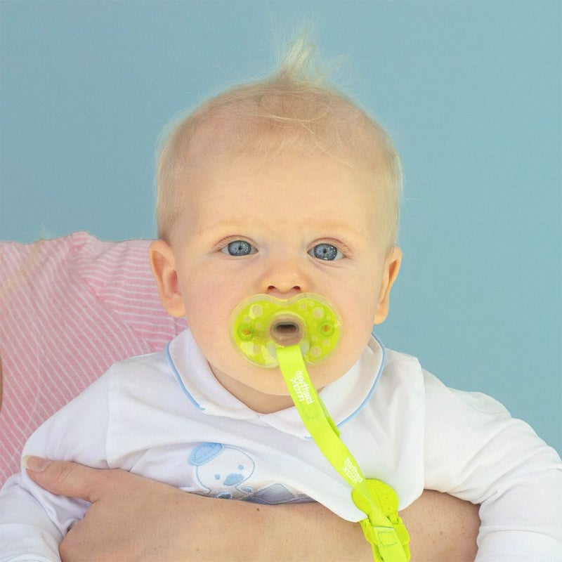 Brother Max Silicone Soother 0-6 Months Green 1's BM401G