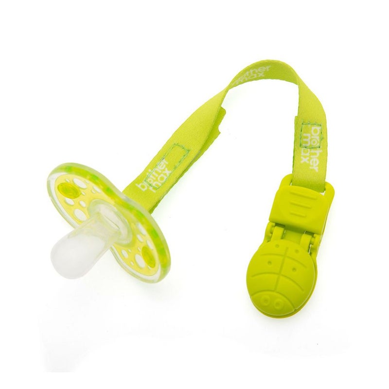 Brother Max Soother Holder 0+ Months Green 1's BM907G