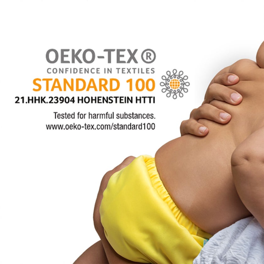 Charlie Banana Reusable Hemp And Cotton Inserts For Cloth Diapers - Medium/Large, Pack of 3's