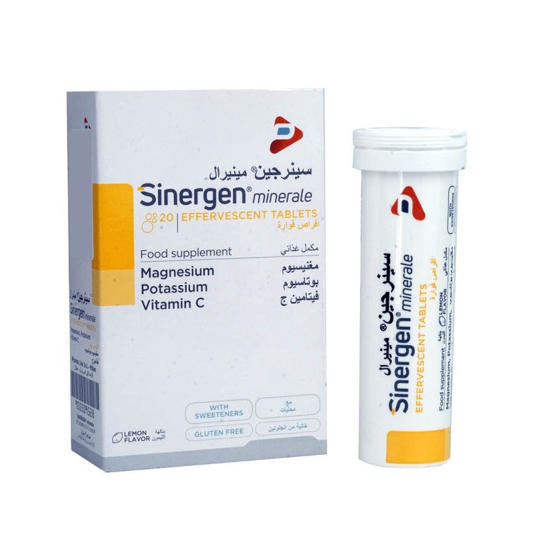 Sinergen Minerale Effervescent Tablets 20's