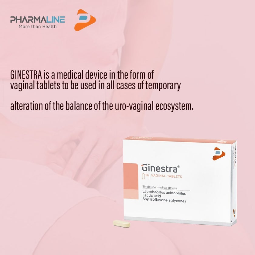 Ginestra Vaginal Tablets, Pack of 14's