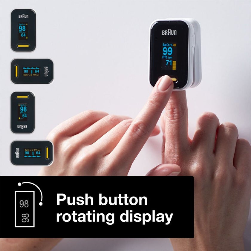 Braun Fingertip Pulse Oximeter YK81CEU