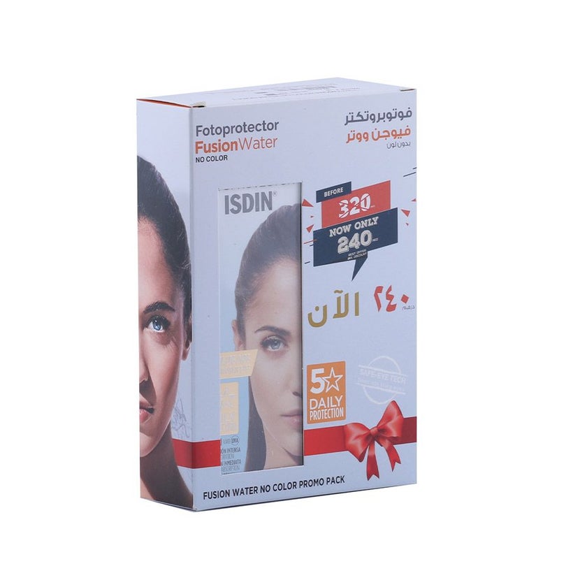 Isdin Fotoprotector Fusion Water SPF50 50ml 1+1 PROMO PACK