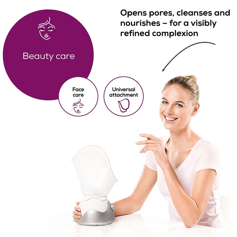 Beurer FS50 Facial Sauna + Beurer HT60 StylePro Hair Styler Promo Pack