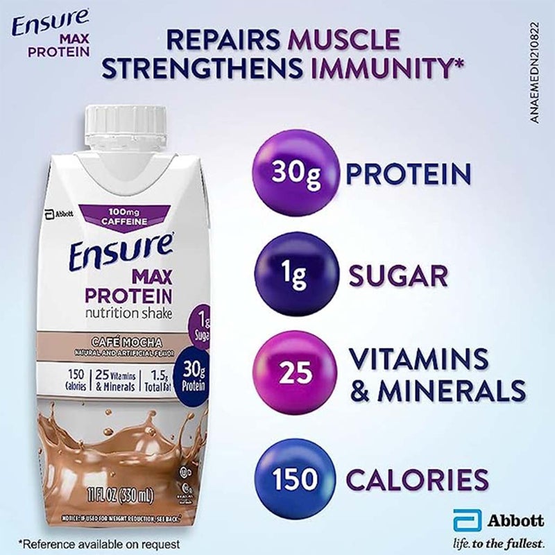 Ensure Max Protein Nutrition Shake Café Mocha 330 mL