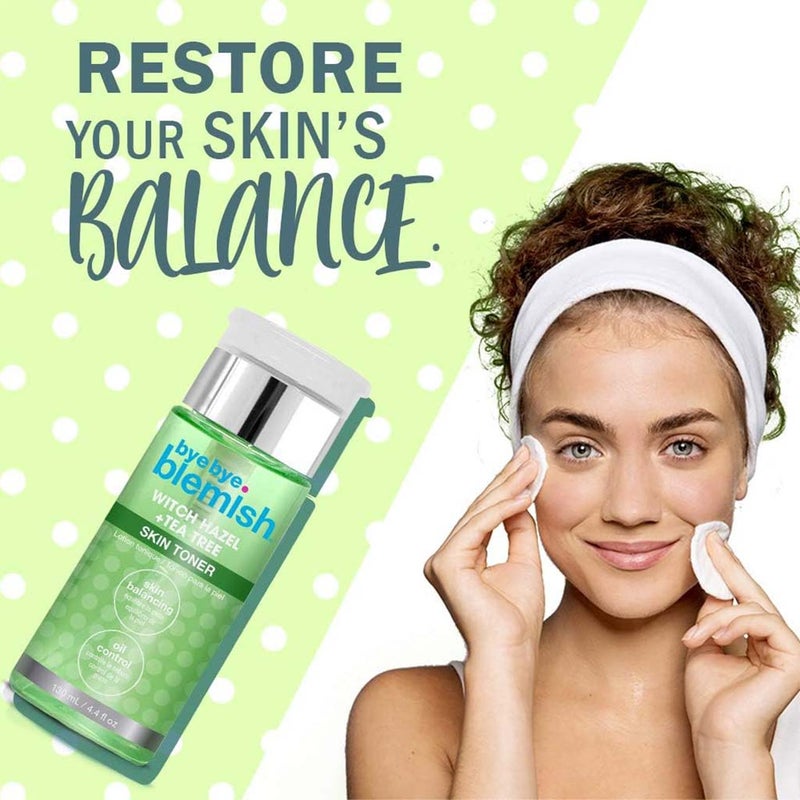 Bye Bye Blemish Witch Hazel + Tea Tree Skin Balancing Toner 130ml