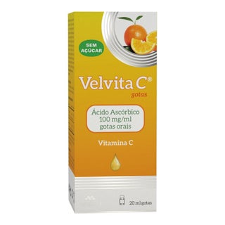 Velvita C Vitamin C 100 mg/mL Oral Drops 20 mL