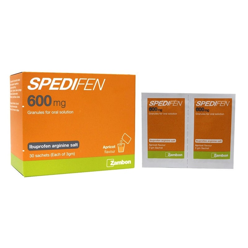 Spedifen 600 mg Granules Sachet 3 g 30's