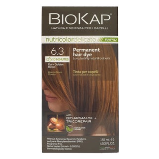 Biokap Nutricolor Delicato Rapid 6.3 Dark Golden Blond 135 mL