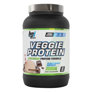 BPI Sports Veggie Protein Powder Chocolate 25 Servings, 1.98 LB