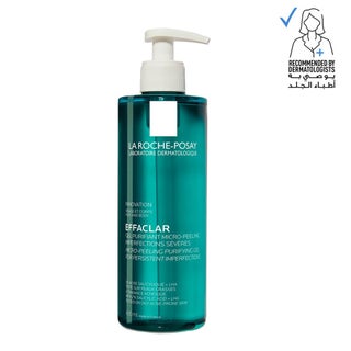 La Roche-Posay Effaclar Micro-Peeling Cleansing Gel With Salicylic Acid For Oily Skin 400ml