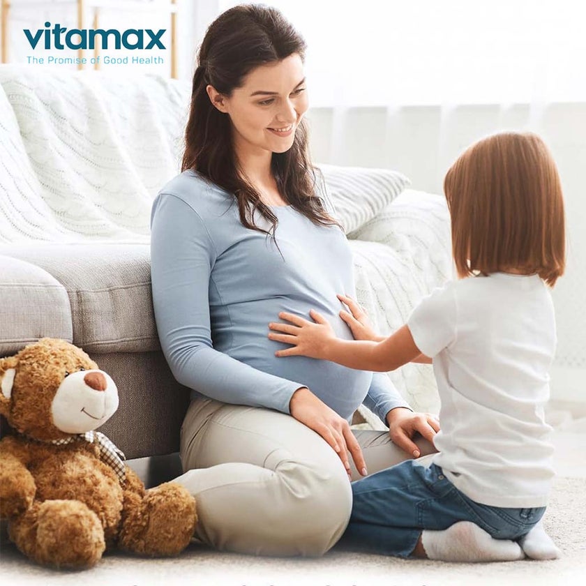 Vitamax Prenatal Essentials One Daily Tablets With Folic Acid, Iron & Vitamin D For Healthy Mother & Baby, Pack of 60's