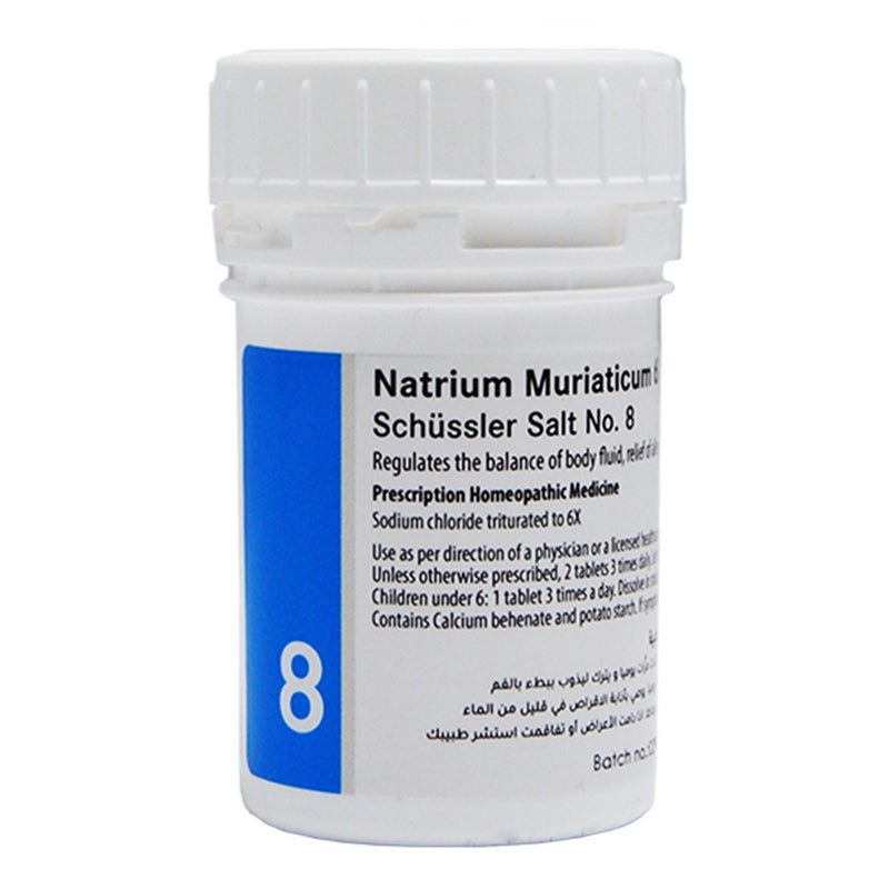 Adler Pharma Schuessler Salt 8 Natrium Muriaticum 6X Tablet 100's