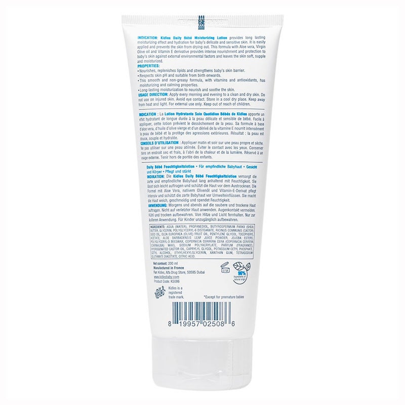 Kidles Baby Daily Bebe Moisturizing Lotion 200 mL