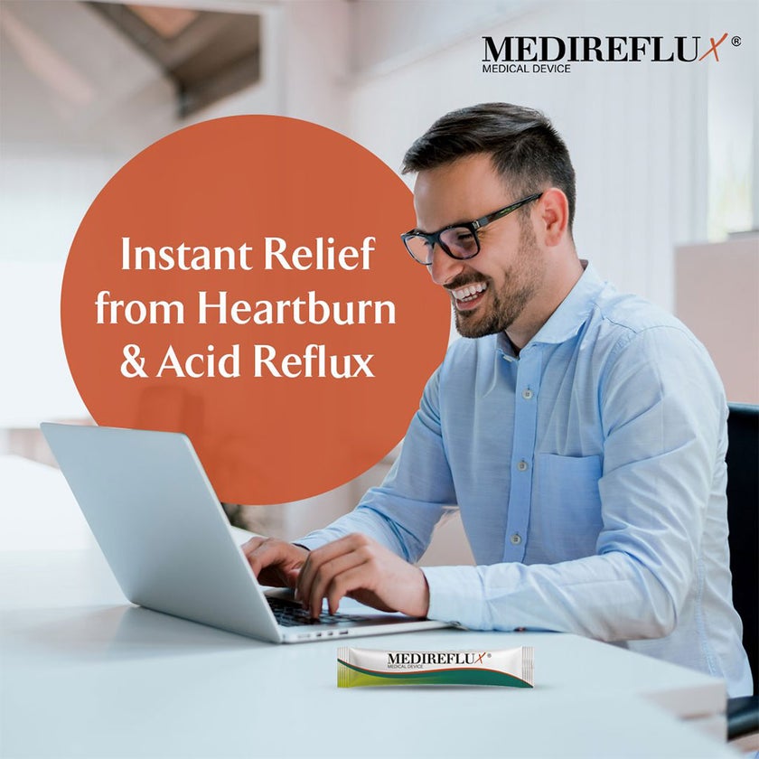 MediReflux Oral Liquid Sachet 10.8g, Pack of 20's