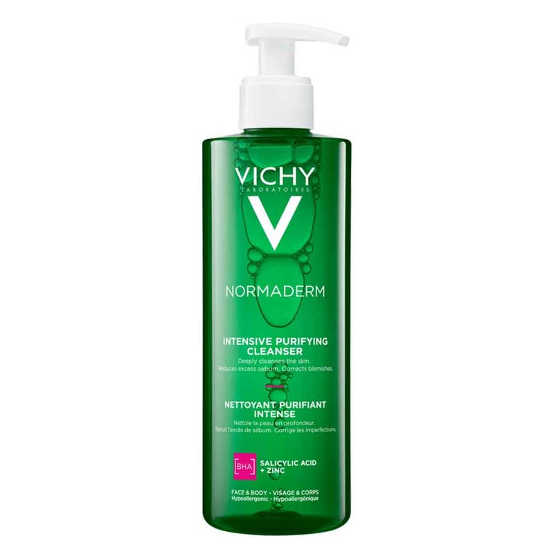 Vichy Normaderm Phytosolution Intensive Purifying Gel for Blemish Prone Skin With Salicylic Acid 400ml