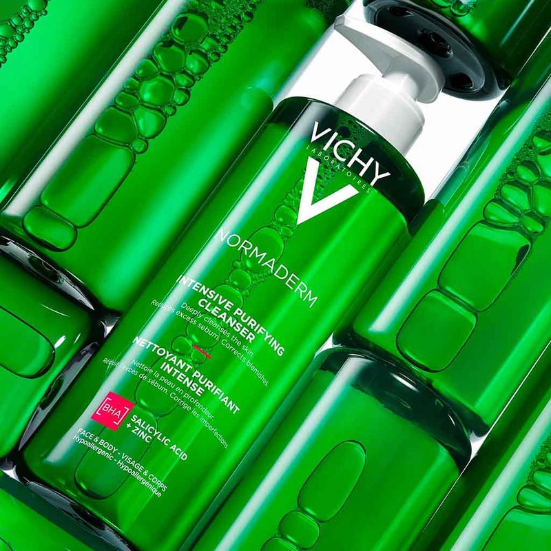 Vichy Normaderm Phytosolution Intensive Purifying Gel for Blemish Prone Skin With Salicylic Acid 400ml