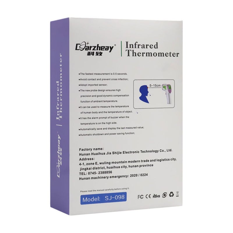 Non-Contact Forehead Infrared Thermometer