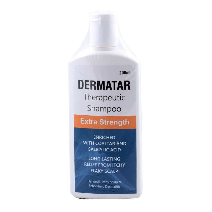 Dermatar Extra Strength Therapeutic Shampoo 200ml
