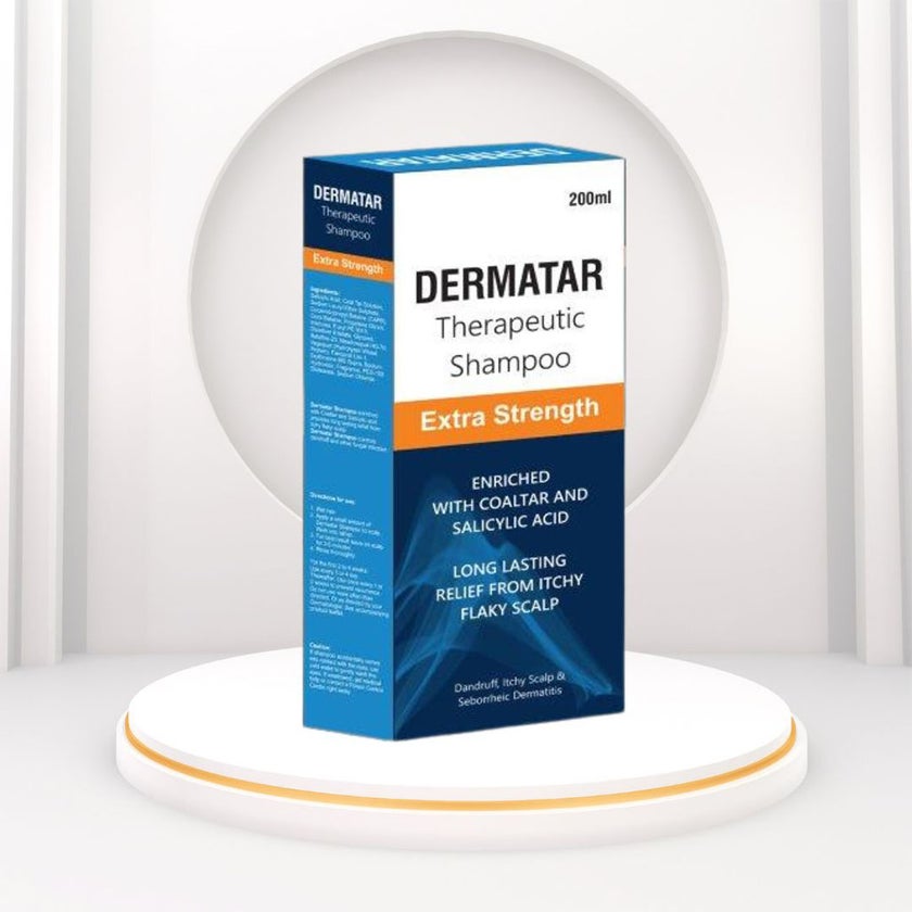 Dermatar Extra Strength Therapeutic Shampoo 200ml