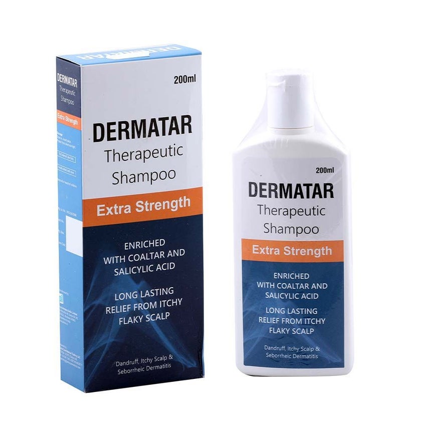 Dermatar Extra Strength Therapeutic Shampoo 200ml