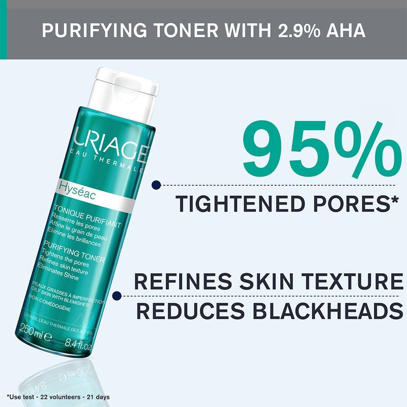 Uriage Hyseac Purifying Skin Toner For Oily Skin With Blemishes 250ml