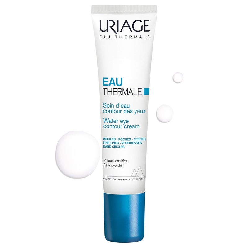 Uriage Eau Thermale Water Eye Moisturizing Contour Cream For Fine Lines & Dark Circles 15ml